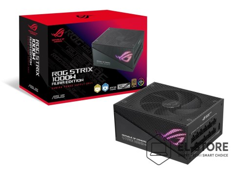 ASUS ASUS ROG Strix 1000W Gold Aura Edition moduł zasilaczy 20+4 pin ATX ATX Czarny