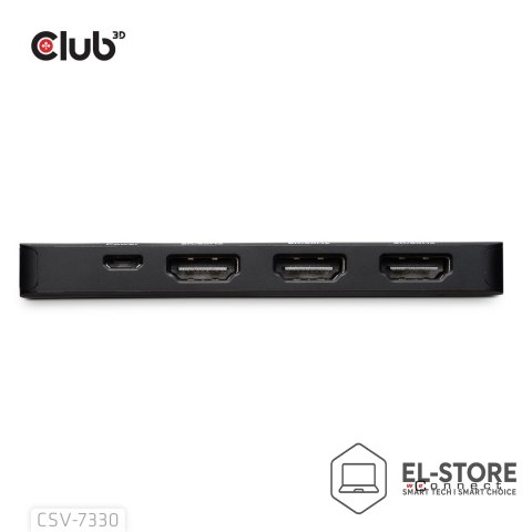 Club 3D Adapter I/O DP do HDMI potrójny CSV-7330 CLUB3D