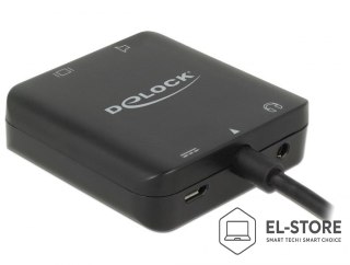 DELOCK DeLOCK 63276 adapter kablowy HDMI Typu A (Standard) Czarny
