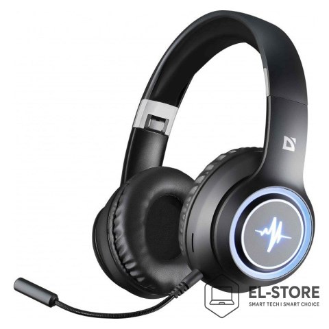 Defender DEFENDER SŁUCHAWKI BLUETOOTH FREEMOTION B571 CZARNE LED