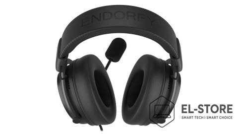 ENDORFY ENDORFY VIRO Plus USB Zestaw słuchawkowy Przewodowa Opaska na głowę Muzyka/dzień powszedni Czarny