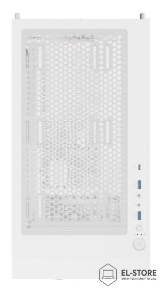 GENESIS OBUDOWA GENESIS DIAXID 605 ARGB MIDI TOWER Z OKNEM USB-C BIAŁA