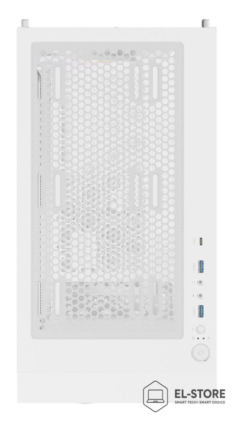 GENESIS OBUDOWA GENESIS DIAXID 605 ARGB MIDI TOWER Z OKNEM USB-C BIAŁA