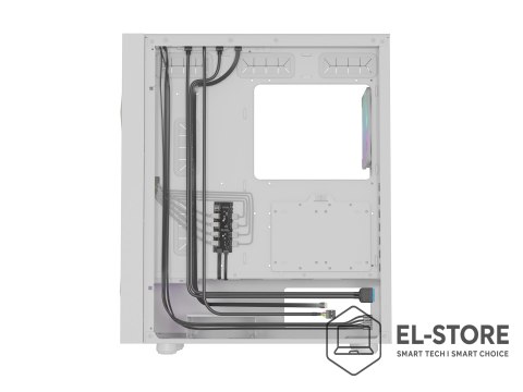 GENESIS OBUDOWA GENESIS DIAXID 605 ARGB MIDI TOWER Z OKNEM USB-C BIAŁA