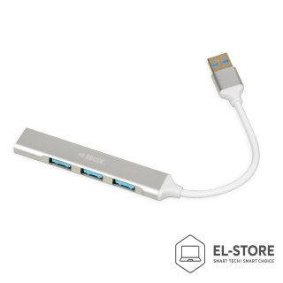 IBOX HUB I-BOX 4-PORTOWY USB3.0 + USB 2.0, SLIM