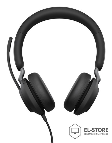 Jabra Słuchawki Jabra Evolve2 40 SE MS Stereo - Headset - On-Ear