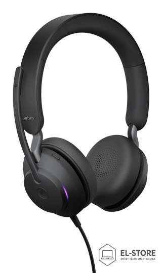 Jabra Słuchawki Jabra Evolve2 40 SE MS Stereo - Headset - On-Ear