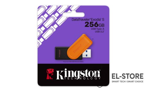Kingston KINGSTON FLASH 256GB USB 3.2 Gen 1 DataTraveler Exodia S B+O