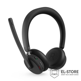 Lenovo Lenovo 6550 Zestaw słuchawkowy Bezprzewodowy Opaska na głowę Biuro/centrum telefoniczne USB Type-C Bluetooth Czarny