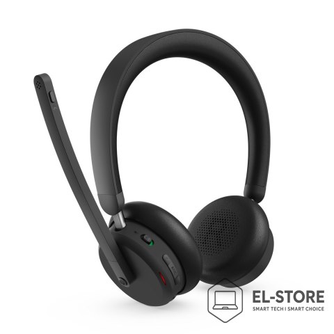 Lenovo Lenovo 6550 Zestaw słuchawkowy Bezprzewodowy Opaska na głowę Biuro/centrum telefoniczne USB Type-C Bluetooth Czarny