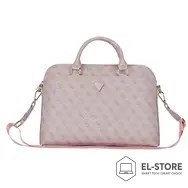 No name 4G Zipper Pocket Triangle Logo 15" pink