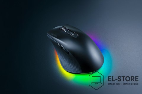 RAZER Mysz Razer Pro Click V2 Gaming Prawa RF Wireless + Bluetooth + USB Type-C Optyczna 30000 DPI