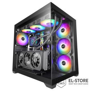 TACENS TACENS MARS MC-V5 4xARGB USB-C ATX-obudowa/cases