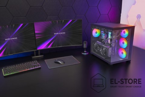 TACENS TACENS MARS MC-V5 4xARGB USB-C ATX-obudowa/cases