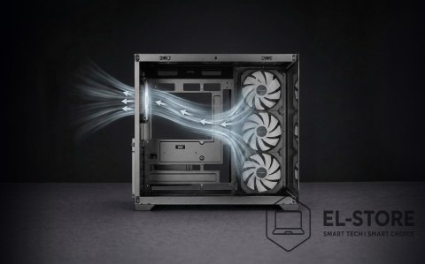 TACENS TACENS MARS MC-V5 4xARGB USB-C ATX-obudowa/cases