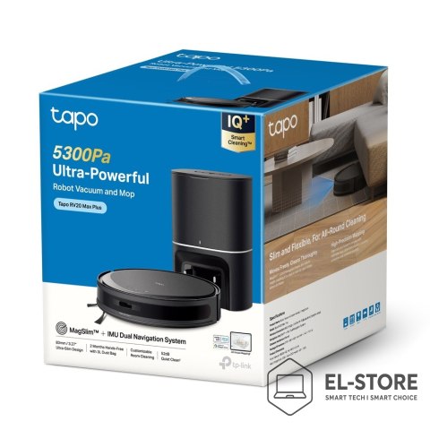TP-LINK TP-Link Tapo RV20 Max Plus Czarny