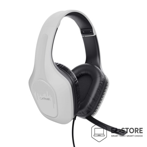 Trust Słuchawki TRUST ZIROX HEADSET WHITE
