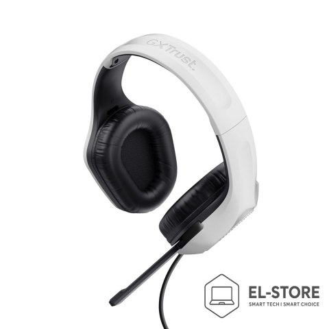 Trust Słuchawki TRUST ZIROX HEADSET WHITE