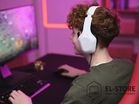 Trust Słuchawki TRUST ZIROX HEADSET WHITE