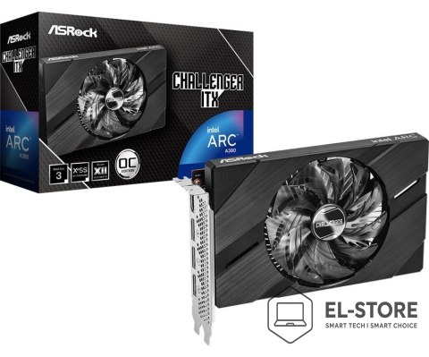Asrock Asrock Challenger Intel Arc A380 ITX 6GB OC GDDR6