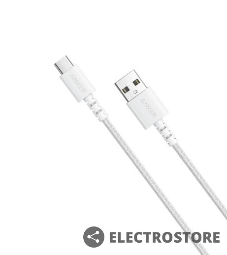 Anker Kabel PowerLine Select+ USB-A - USB-C 3ft biały