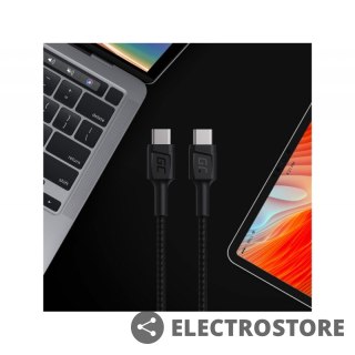Green Cell Kabel GC PowerStream USB-C - USB-C 120 cm, QC, PD 60W