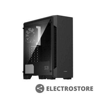 Zalman Obudowa S3 TG ATX Mid Tower PC Case TG fan x3
