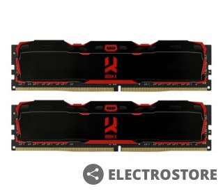 GOODRAM Pamięć DDR4 IRDM X 16GB/3200 (2*8GB) 16-20-20 Czarna