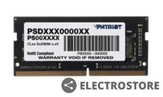 Patriot Pamięć DDR4 Signature 4GB/2666 (1*4GB) CL19 SODIMM