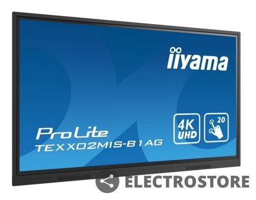 IIYAMA Monitor wielkoformatowy 75 cali TE7502MIS-B1AG Infrared, 4K, IPS, Wifi, iiWare9.0