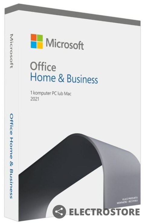 Microsoft Office Home & Business 2021 PL P8 Win/Mac Medialess Box T5D-03539