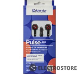 Defender Słuchawki przewodowe douszne PULSE 420