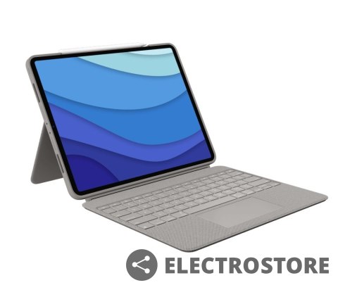 Logitech Etui z klawiaturą Combo Touch US iPad Pro 11 1,2,3 Gen szare