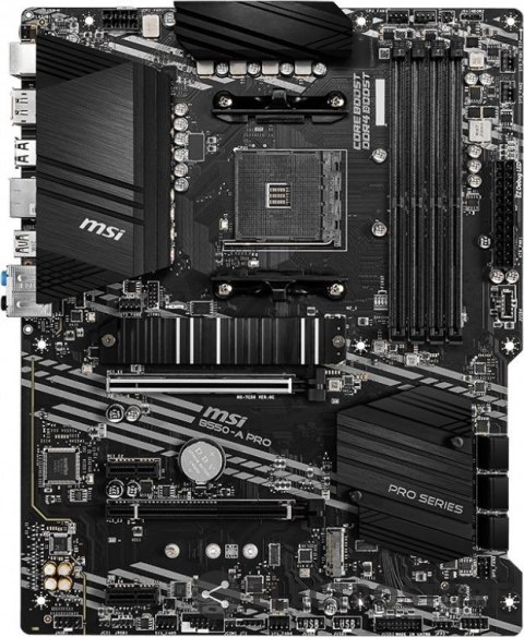 MSI Płyta główna B550 A-PRO AM4 4DDR4 HDMI/DP M.2 ATX MSI Płyta główna B550 A-PRO AM4 4DDR4 HDMI/DP M.2 ATX