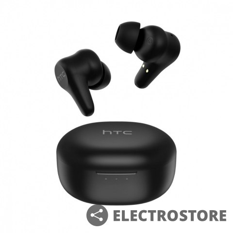 HTC Słuchawki True Wireless Earbuds Plus czarne HTC Słuchawki True Wireless Earbuds Plus czarne