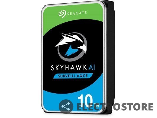 Seagate Dysk SkyHawkAI 10TB 3,5 256MB ST10000VE001