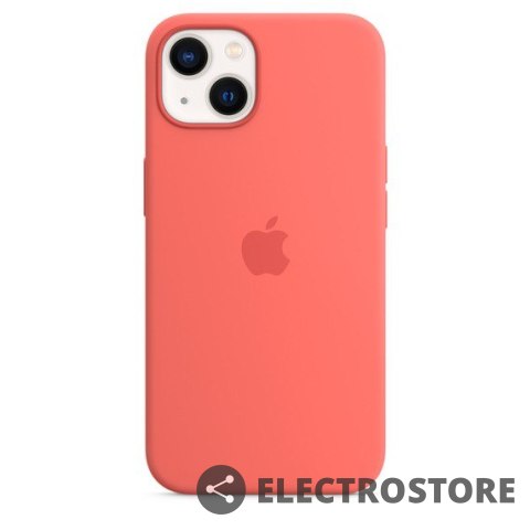 Apple Etui silikonowe z MagSafe do iPhonea 13 - róż pomelo