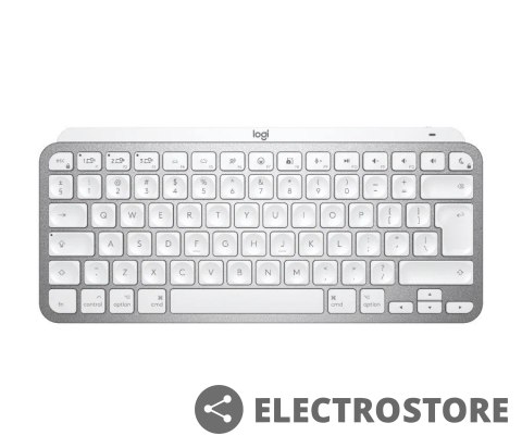 Logitech Klawiatura MX Keys Mini Mac Pale 920-010526 jasnoszara