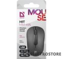Defender Mysz bezprzewodowa optyczna HIT MM-495 czarna 1600 dpi