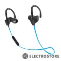 Esperanza Słuchawki douszne Bluetooth sportowe Czarno-niebieskie