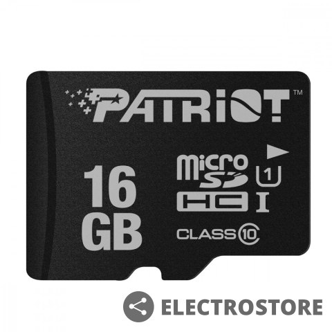 Patriot Karta pamięci MicroSDHC 16GB LX Series