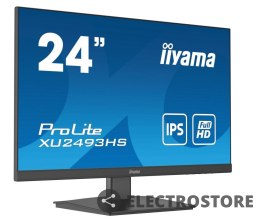 IIYAMA Monitor 24 cale XU2493HS-B4 IPS.HDMI.DP.VGA.2xW.4MS.