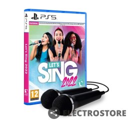 Plaion Gra PS5 Lets Sing 2022 + 2 mikrofon