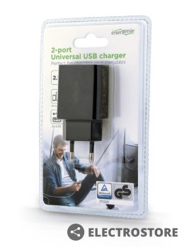 Gembird Ładowarka uniwersalna 2 portowa USB 2.1A