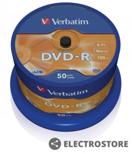 Verbatim DVD-R 16x 4.7GB 50P CB 43548