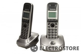 Panasonic Telefon KX-TG2512 Dect/Grey/Duo