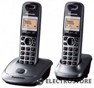 Panasonic Telefon KX-TG2512 Dect/Grey/Duo