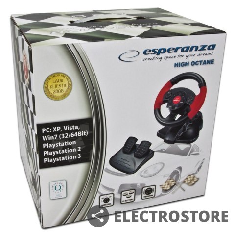 Esperanza KIEROWNICA EG103 PC/PS3 VIBRATION FORCE Esperanza KIEROWNICA EG103 PC/PS3 VIBRATION FORCE