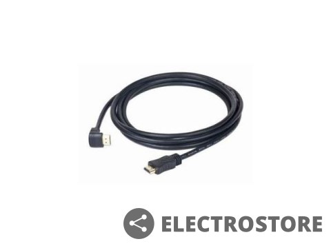 Gembird Kabel HDMI-HDMI v2.0 3D TV High Speed Ethernet 1.8M kątowy 90'' (pozłacane końcówki)