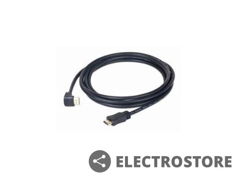 Gembird Kabel HDMI-HDMI v1.4 3D TV High Speed Ethernet 4.5M kątowy 90 (pozłacane końcówki)